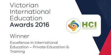 Victorian international education provider award 2016!